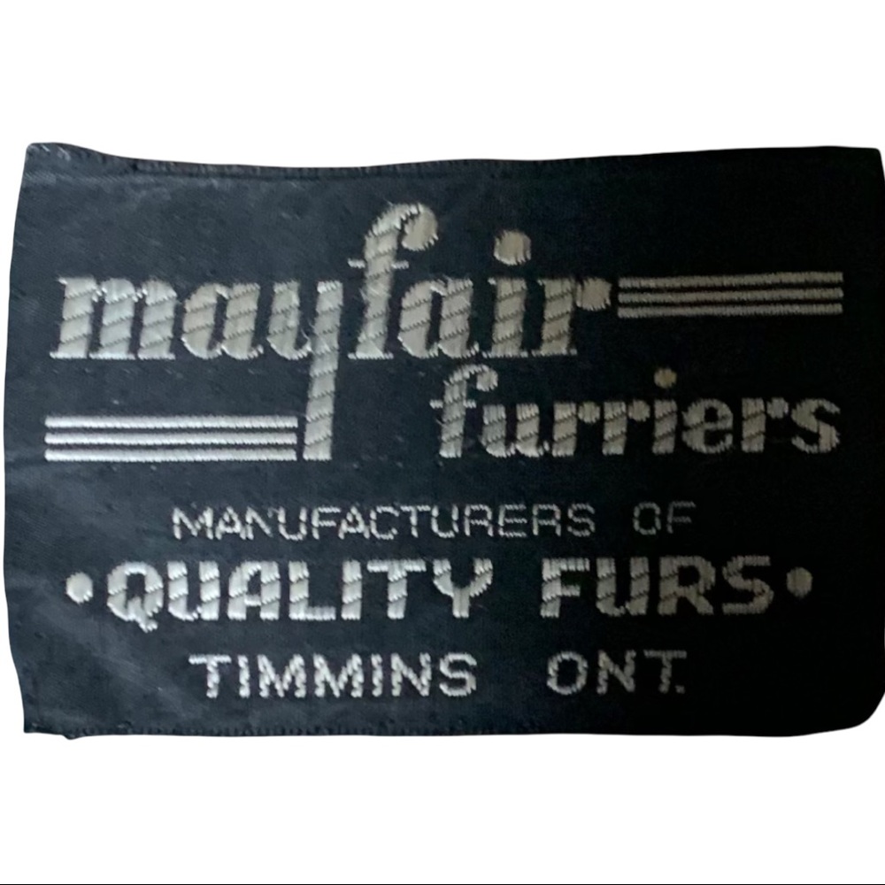 Vintage Luxury Mayfair Furriers Stunning Brown Genuine Fur Coat Size M - Picture 12 of 15